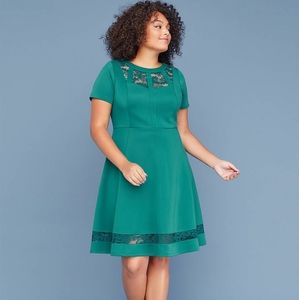 Teal Lane Bryant dress